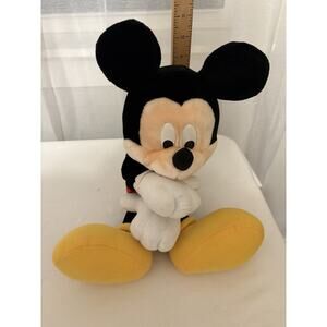 Applause 17” Mickey Mouse Full Body Hand Puppet Disney Plush Stuffed Animal